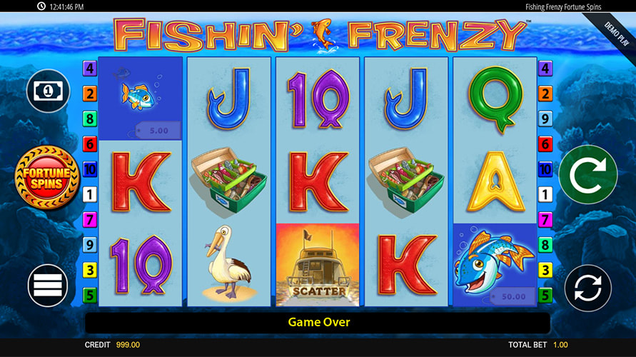 Fishin' Frenzy Fortune Spins Juega en Línea Gratis