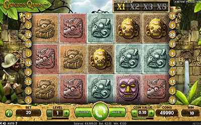 Tragamonedas Gonzo`s Quest en Celular