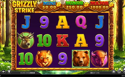 Juego Grizzly Strike en el casino online Grand Ivy dominicano