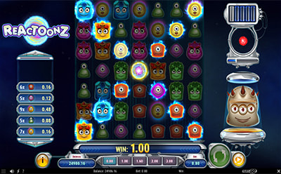 Tragamonedas Reactoonz en Celular