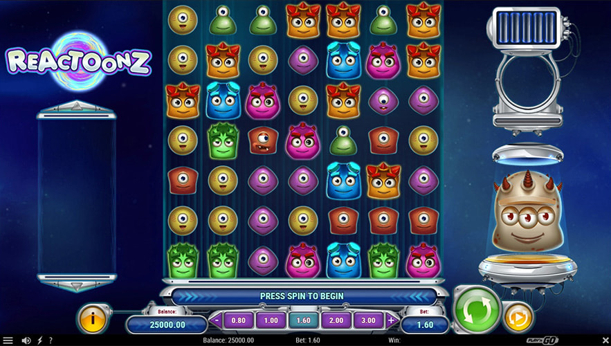 Reactoonz Juega en Línea Gratis