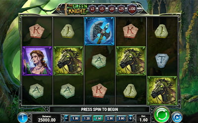 Juego The Green Knight en el casino online SlotsMillion dominicano