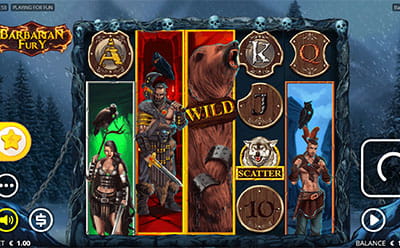 La tragamonedas Barbarian Fury en el casino online Betsson dominicano